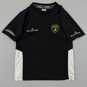 Automobili Lamborghini Squadra Corse Blancpain Racing T-Shirt Mens Large